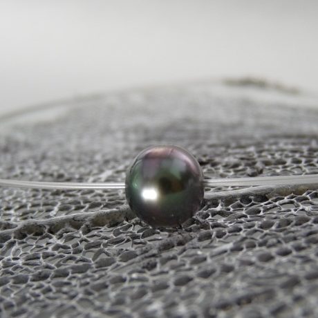 Collier de perles noires de Tahiti 19